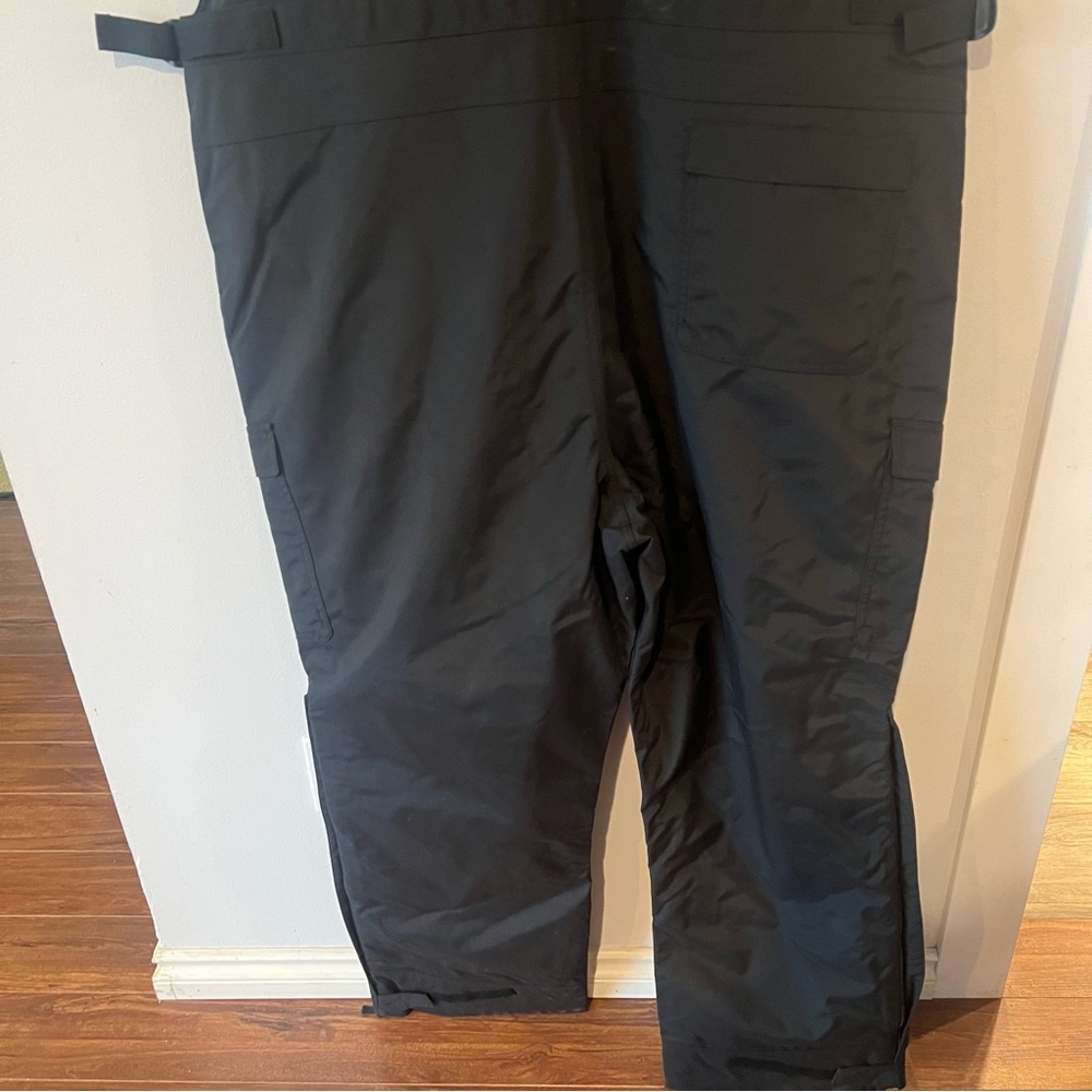 New Carhartt Mens Black Shoreline Bib Overalls XL Regular Storm Defender - Picture 8 of 11